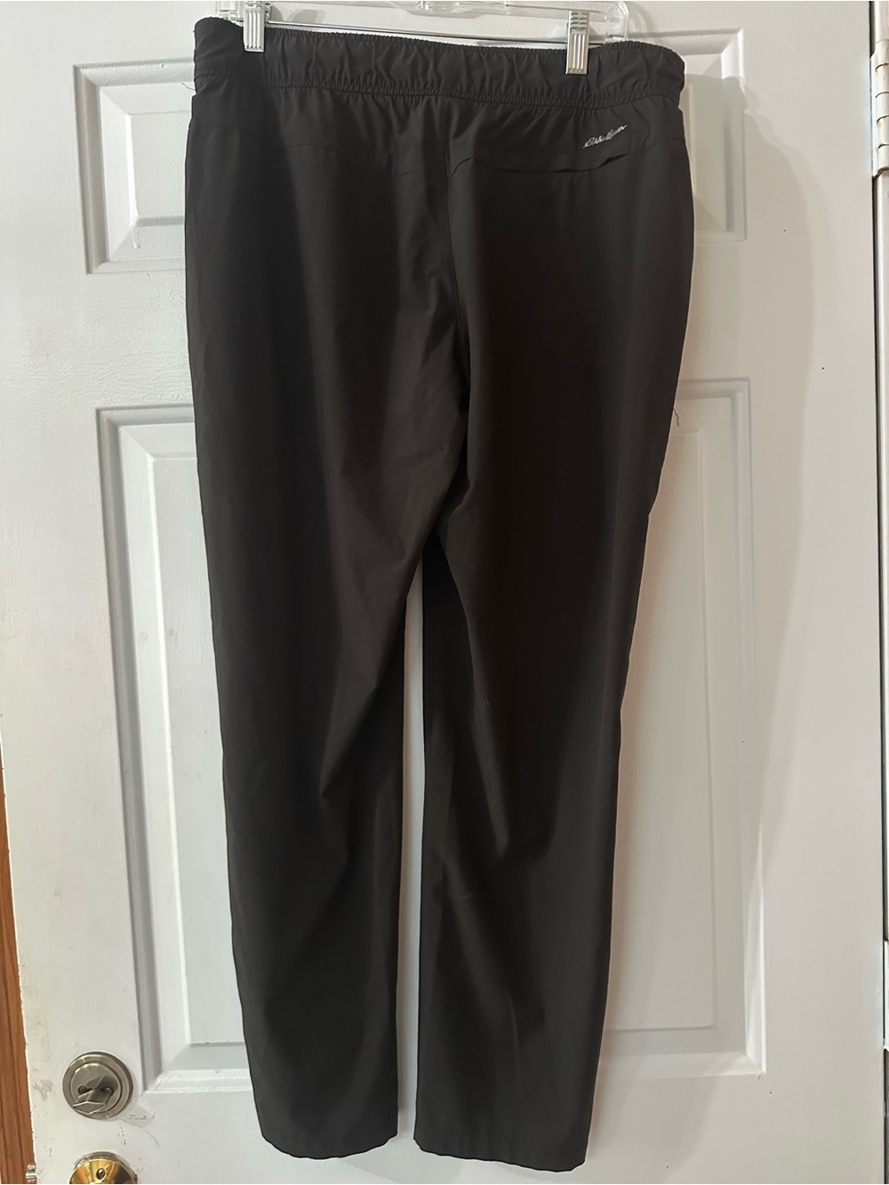 Eddie Bauer Women's Departure Ankle Pants Medium Black Pull-On Stretch Hiking - Picture 11 of 16